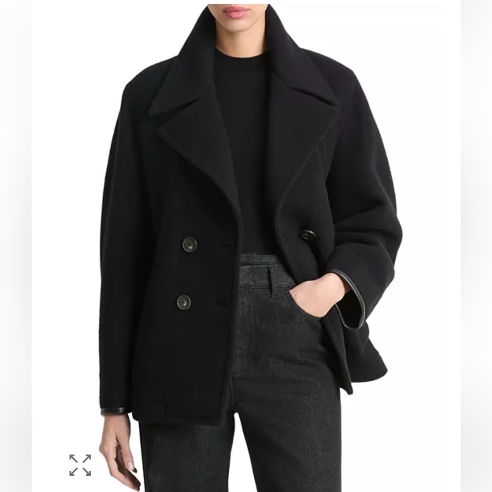 Vince Women's Lofty Belted Wool-Blend Jacket - Picture 3 of 9